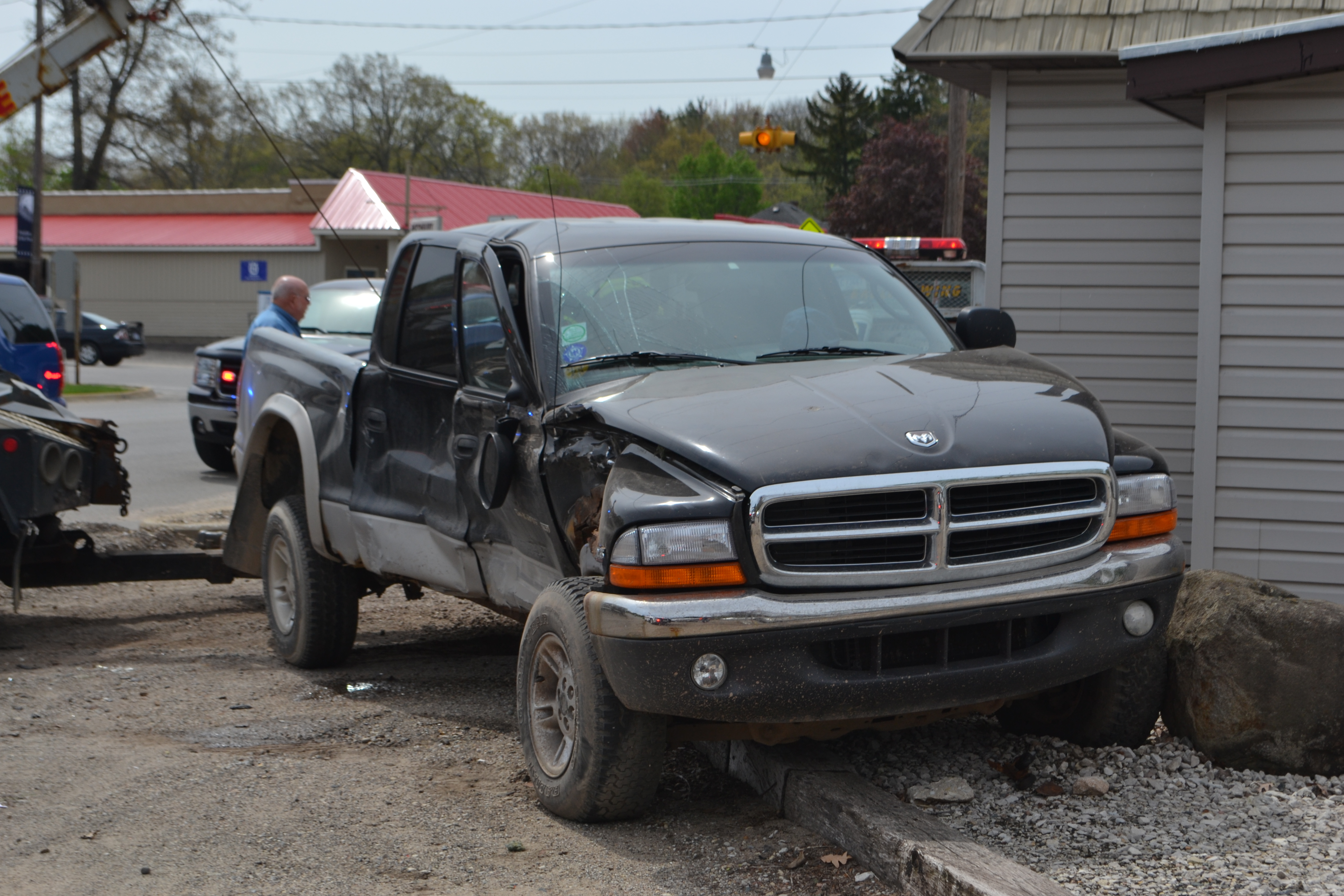 Four injured in truck vs. van crash