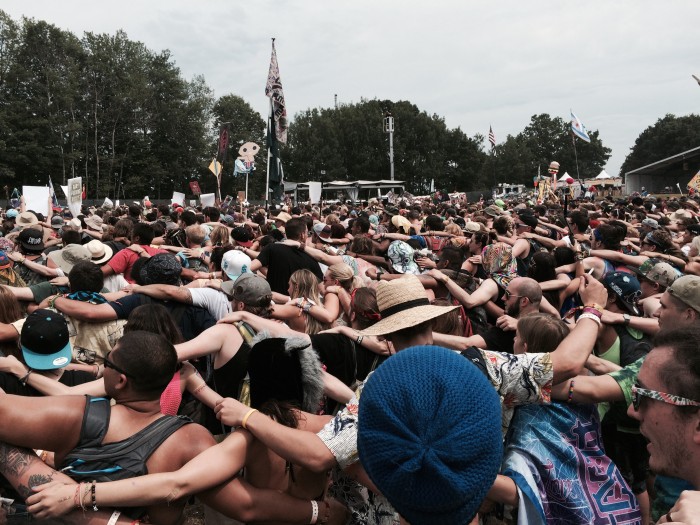 Electric Forest revelers may have broken group hug world record