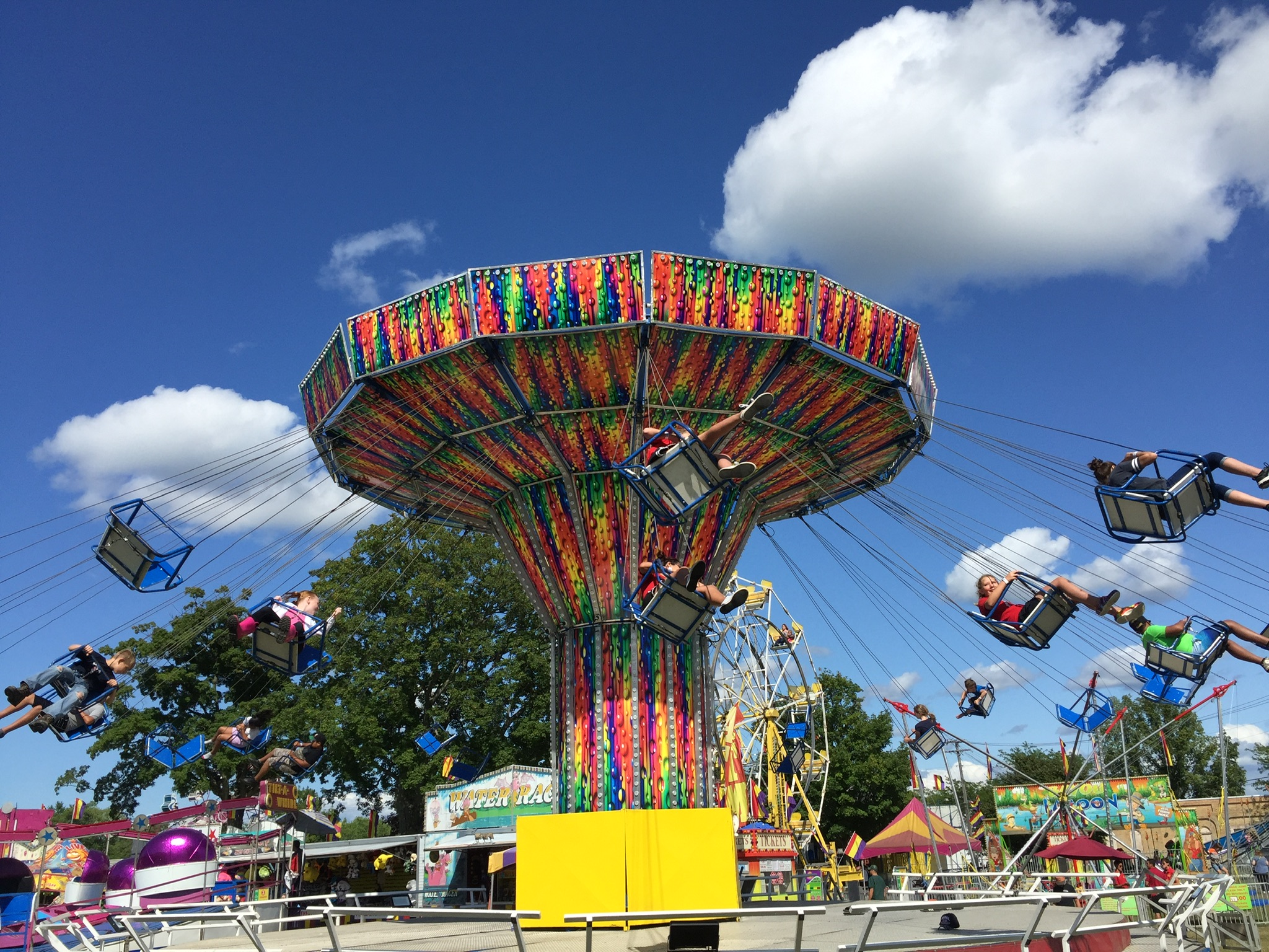 No midway at this year’s county fair.